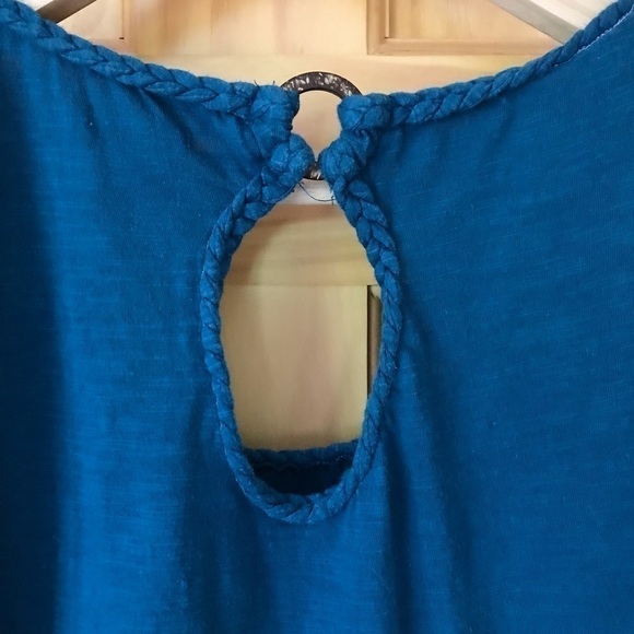 Maurices braid trim scoop neck keyhole back large tunic top - Picture 8 of 10